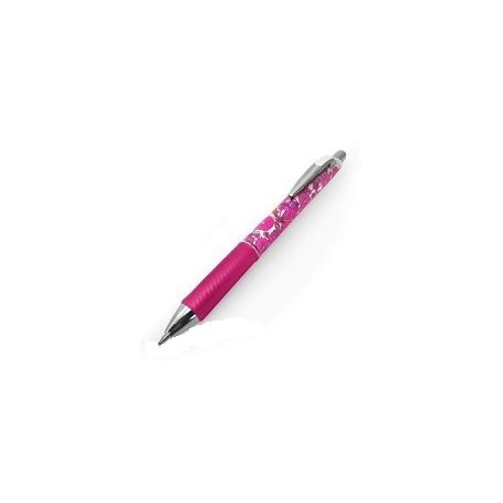 PENNA PENTEL ENERGEL BL77 XM SCAT.0.7BLU FUSTO FLOREALE ROSA