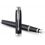 PARKER PENNA IM STILOGRAFICA NERA RIFINI TURE ACCIAIO 2143638