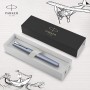 PARKER PENNA VECTOR XL ROLLER SILVER BLU RIFINITURE ACCIAIO 2159775