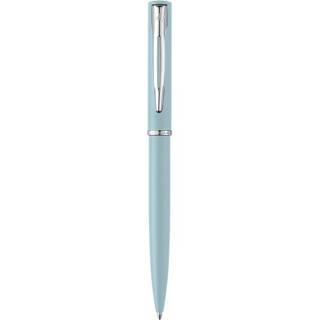 WATERMAN PENNA ALLURE PASTEL SFERA BLU RIFINITURE ACCIAIO 2105224