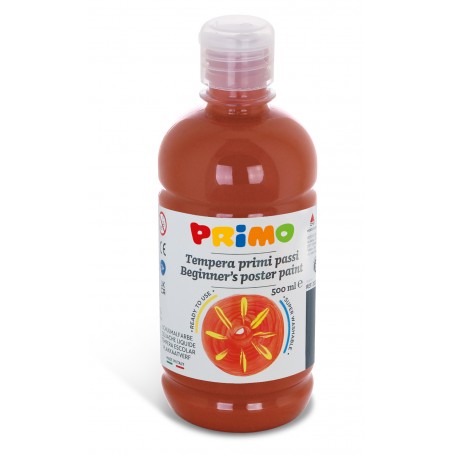 TEMPERA PRIMO 500 ML MARRONE SIENA BRUCI ATA