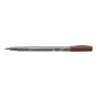 PENNARELLO STAEDTLER PIGMENT BRUSH D.MAR VAN DYKE MARRONE 371-76