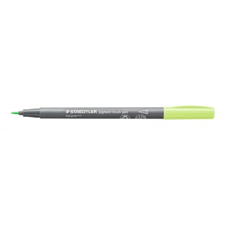 PENNARELLO STAEDTLER PIGMENT BRUSH L.VER VERDE LIME 371-530