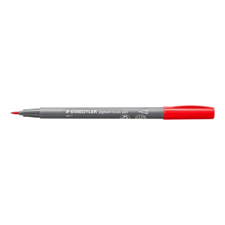 PENNARELLO STAEDTLER PIGMENT BRUSH ROSSO 371-2