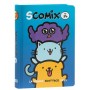 DIARIO COMIX SCOMIX SIO 2024/2025 16 M. 12X16,5 BLU