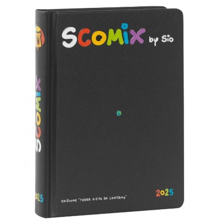 DIARIO COMIX SCOMIX SIO 2024/2025 16 M. 12X16,5 NERO