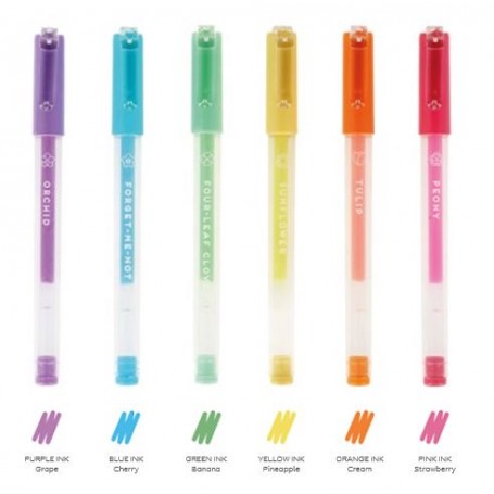 PENNA LEGAMI MINI GEL PASTEL CONF. 6 PZ 