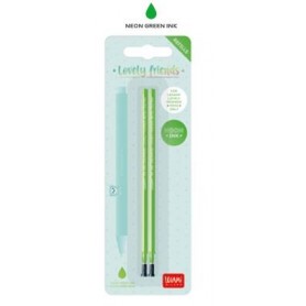 REFIL LEGAMI GEL LOVELY FRIENDS 0,7 V NE VERDE NEON 2PZ