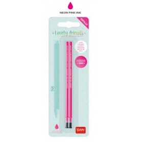 REFIL LEGAMI GEL LOVELY FRIENDS 0,7 RO N ROSA NEON 2PZ