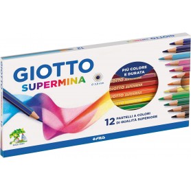 PASTELLI GIOTTO SUPERMINA CONF.12 PZ 