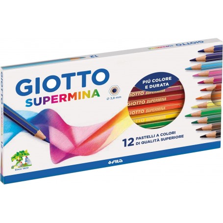 PASTELLI GIOTTO SUPERMINA CONF.12 PZ 