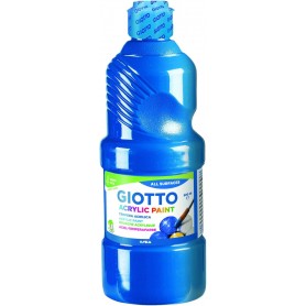 COLORE ACRILICO GIOTTO 500 ML CIANO 