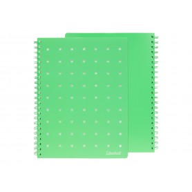 BLOCCO SPIRALATO A4 PIN IT  1R VERDE 