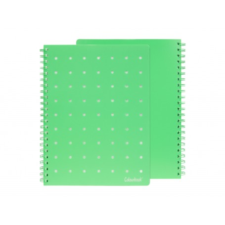 BLOCCO SPIRALATO A4 PIN IT  5M VERDE 