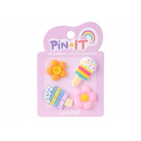 PINS SWEETIES LOVE COLOURBOOK 