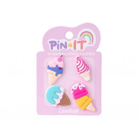 PINS ICE CREAM COLOURBOOK 