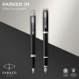 PARKER PENNA IM STILO + SFERA GT BLACK EDITION RIFINITURE CROMATE