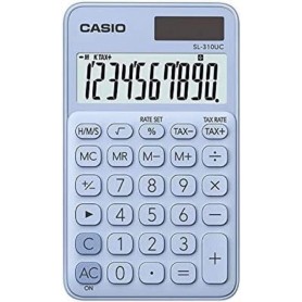 CALCOLATRICE CASIO 10 CIFRE SL-310UC AZZ AZZURRO PASTELLO