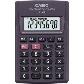 CALCOLATRICE CASIO 8 CIFRE HL-4A 