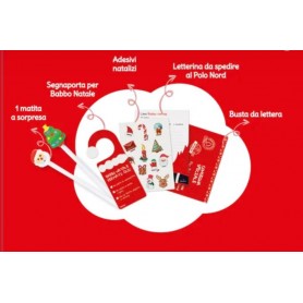 LETTERA BABBO NATALE KIT COLOURBOOK 